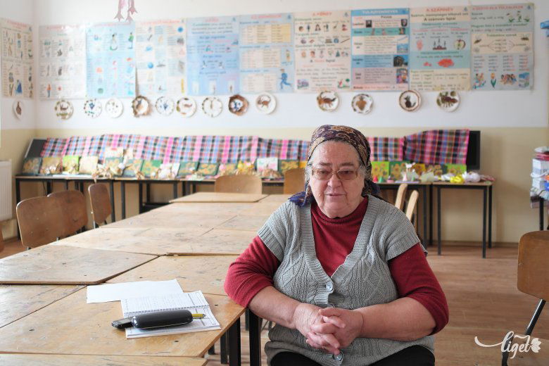 Bogdán Klára szívügye a magyar oktatás, a hagyományok továbbadása •  Fotó: Veres Nándor