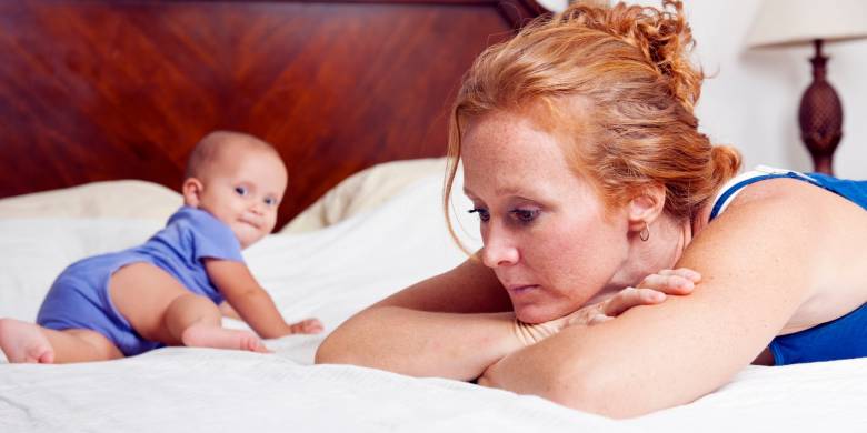 Eget verően magas hormonszint, alváshiány és fáradtság, megváltozott élethelyzet - mindehhez alkalmazkodnia kell egy kismamának •  Fotó: Vivadivine.blogspot.ro