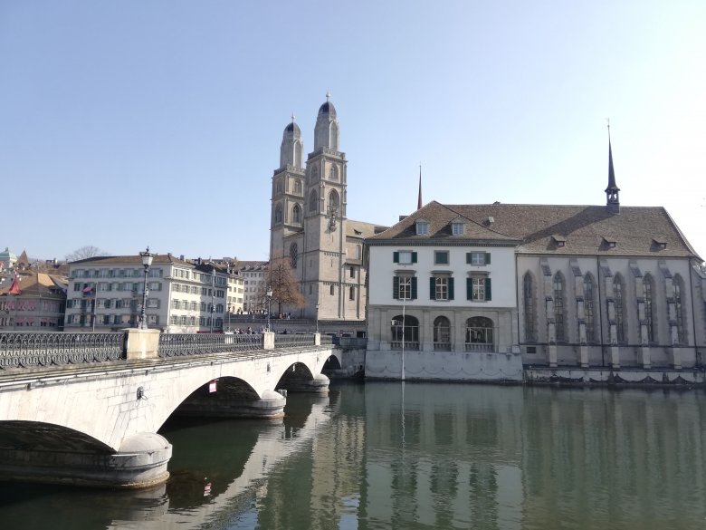 Zürichi látkép •  Fotó: Antal Erika