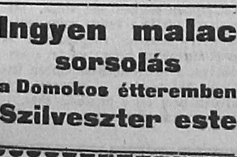 Régmúlt bálok és népkonyhák
