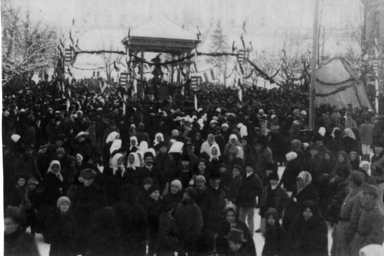 A Vasszékely avató ünnepségén küldöttséggel képviseltette magát több vármegye, város, a kormány és a királyi udvar is 