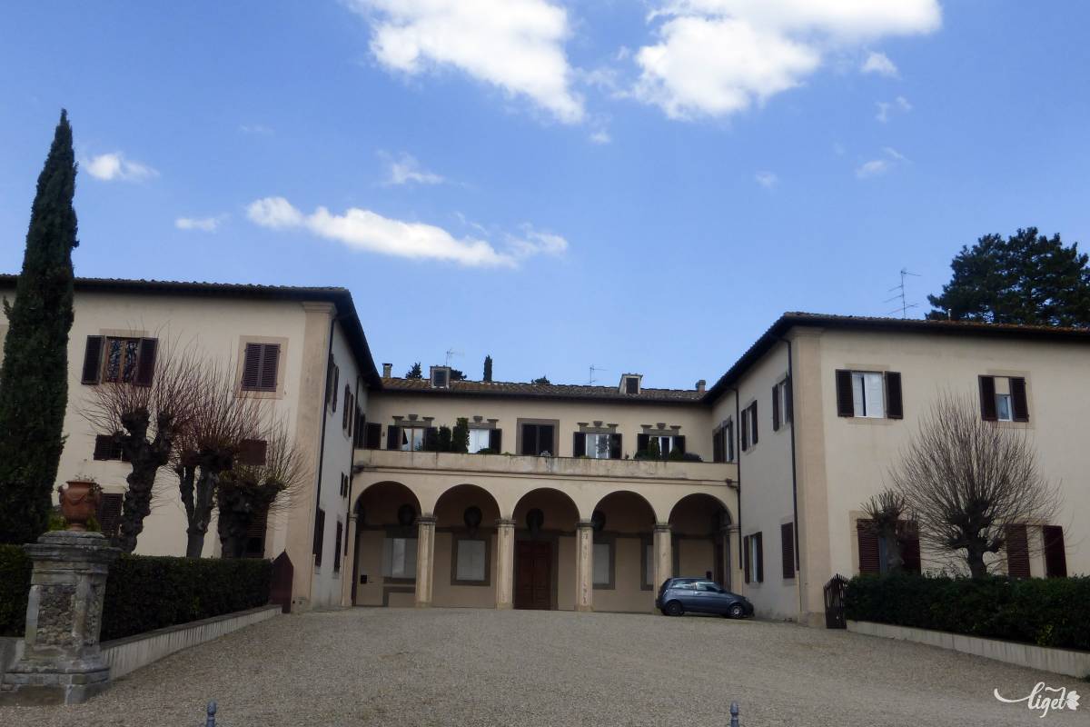 Id. Markó Károly lakóhelye Lapeggi villa Antellában •  Fotó: Csermák Judit