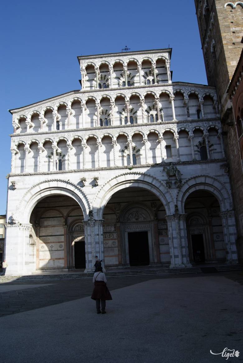 Lucca, Santa Croce templom •  Fotó: Csermák Zoltán