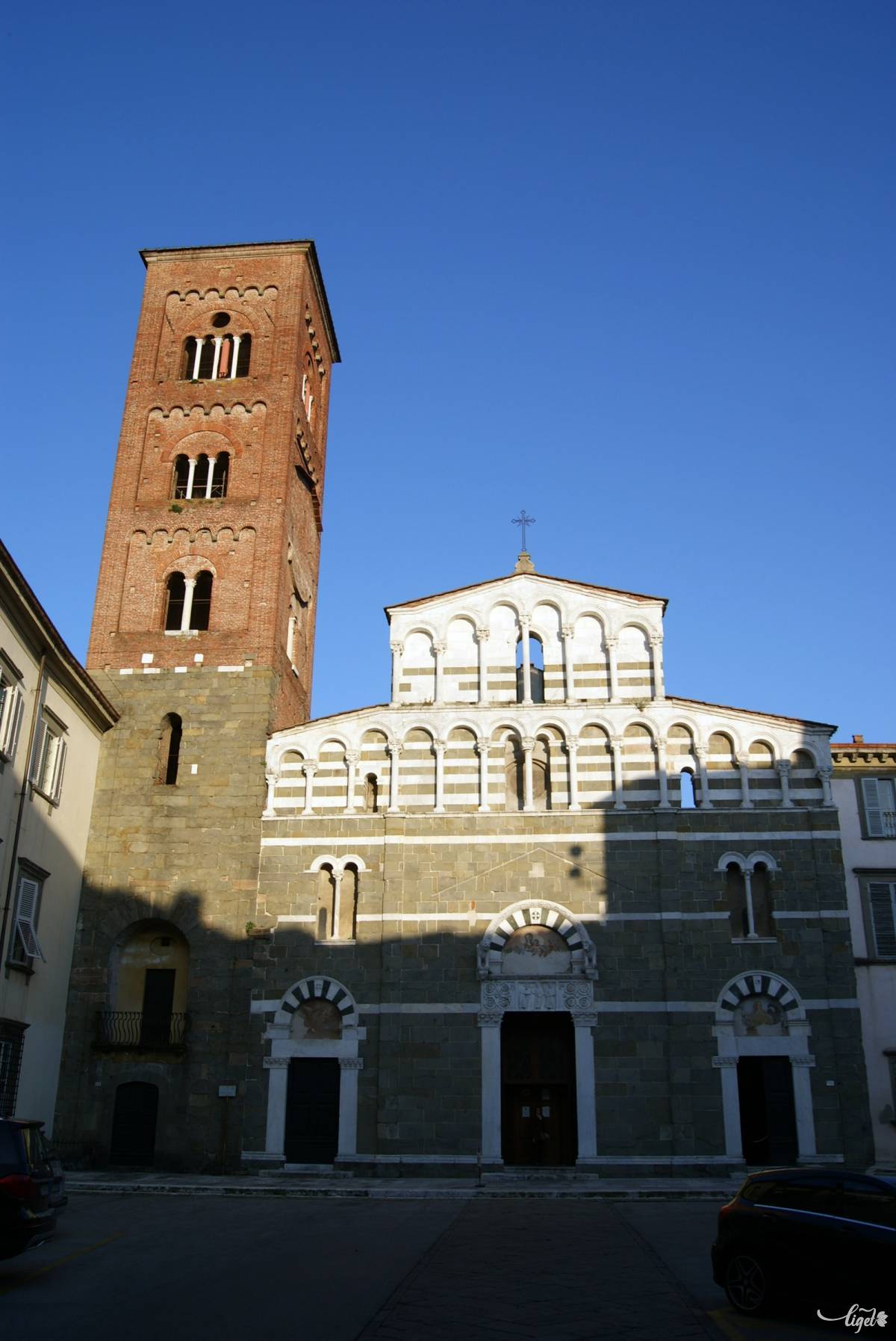Lucca, San Pietro Somaldi templom •  Fotó: Csermák Zoltán