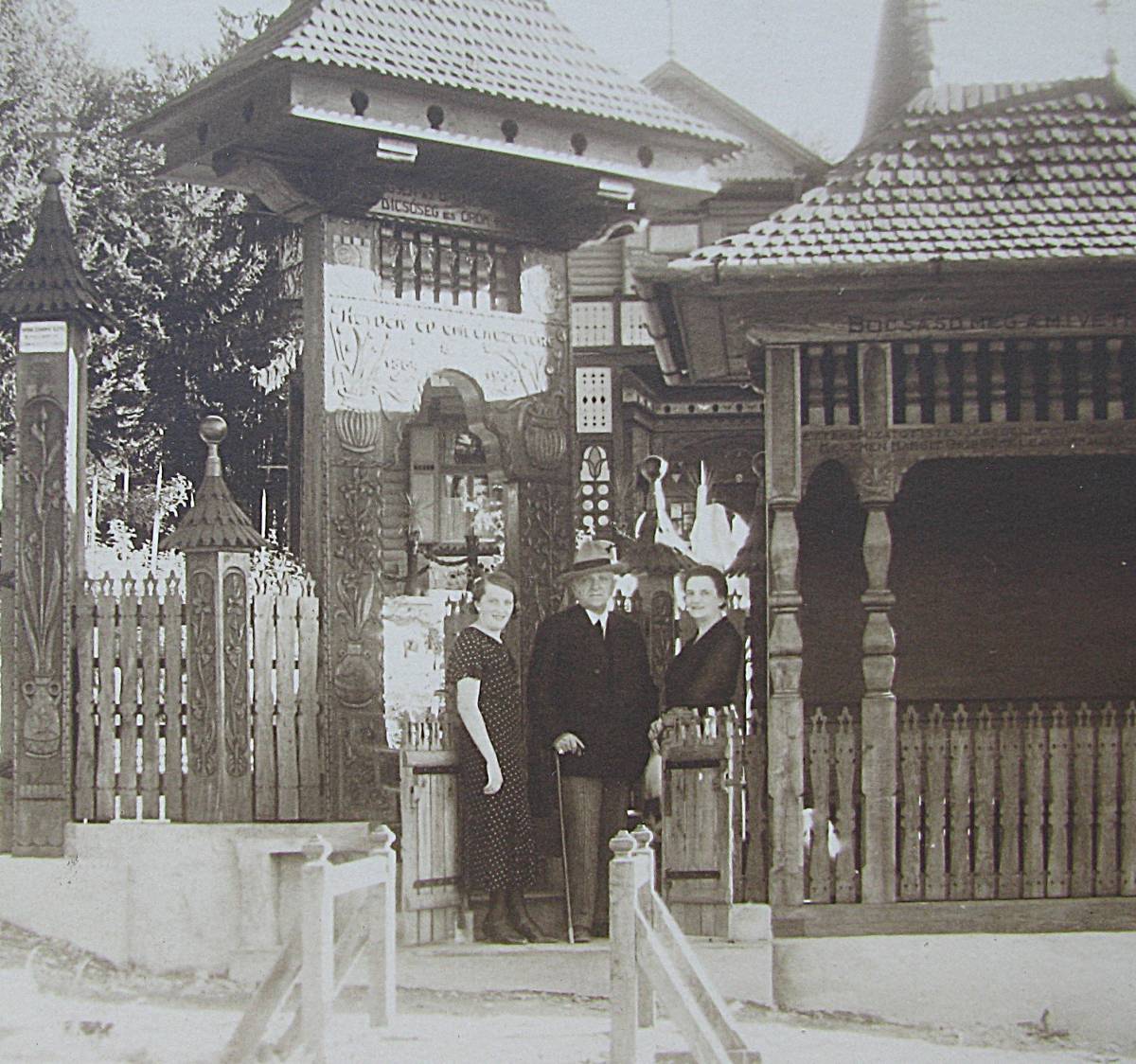 A Bernády család Szovátán 1934-ben 