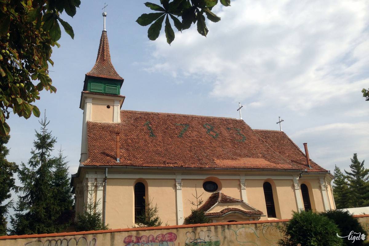 Az evangélikus-lutheránus templom •  Fotó: Rédai Attila