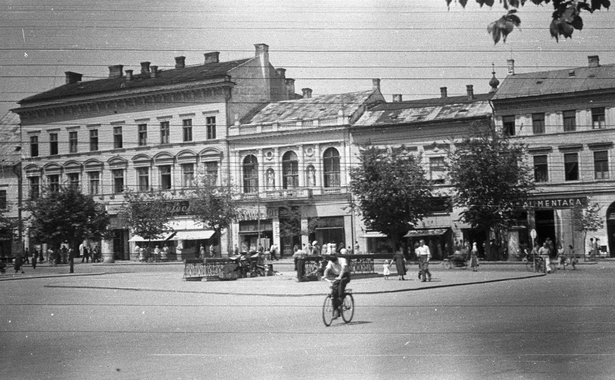 Kolozsvár 1956-ban •  Fotó: Fortepan/Lencse Zoltán