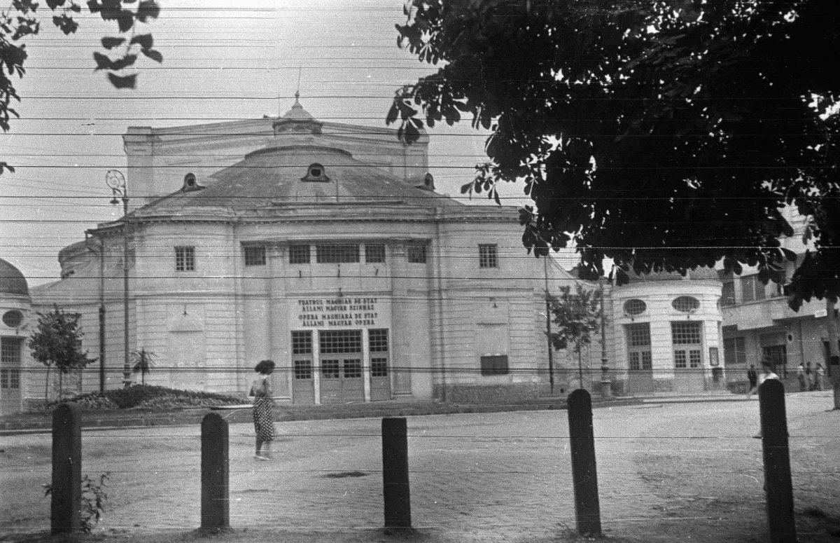 Kolozsvár 1956-ban •  Fotó: Fortepan/Lencse Zoltán