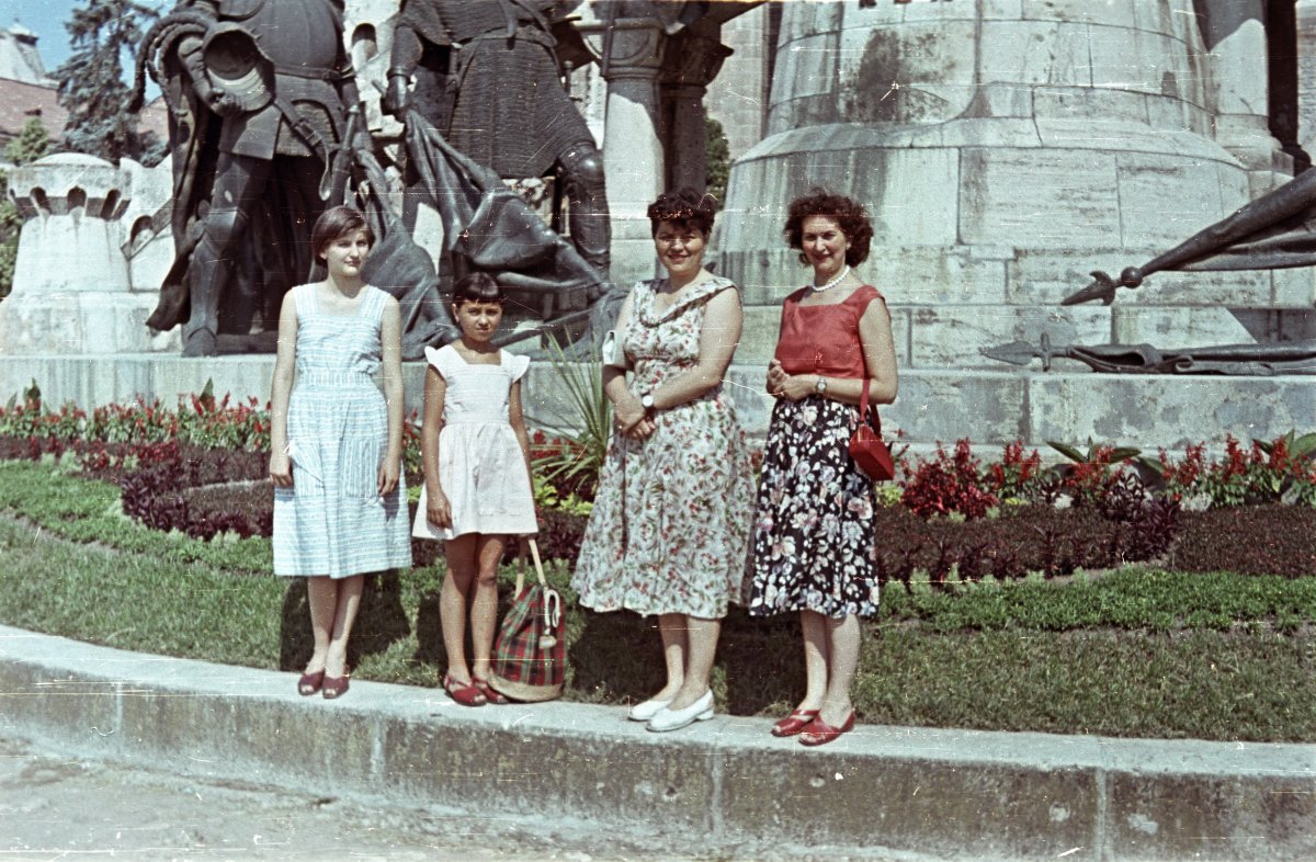 Ritka, színes felvétel Kolozsvárról, 1958-ból •  Fotó: Fortepan/Császy Alice
