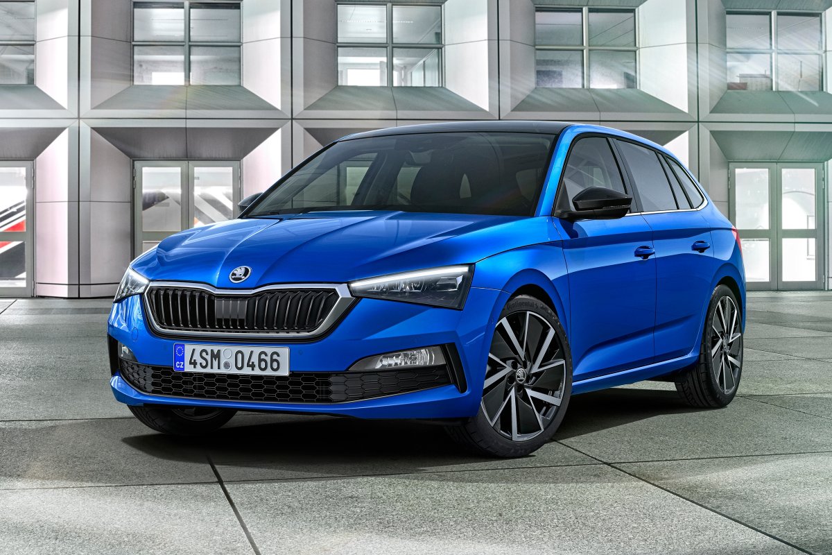 Ilyen lehet a Škoda Scala •  Fotó: Škoda Auto