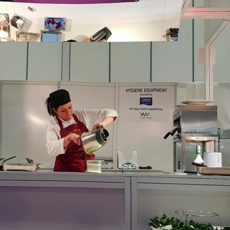 László Andrea a MasterChefs of Great Britain Challenge elnevezésű megmérettetésén vett részt 