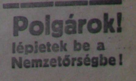 Korabeli sajtó az akkori eseményekről 