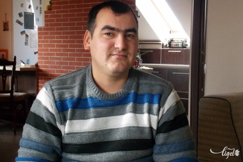 Pál Lehel. Itthon találta meg számítását a fiatal állatorvos •  Fotó: Péter Beáta
