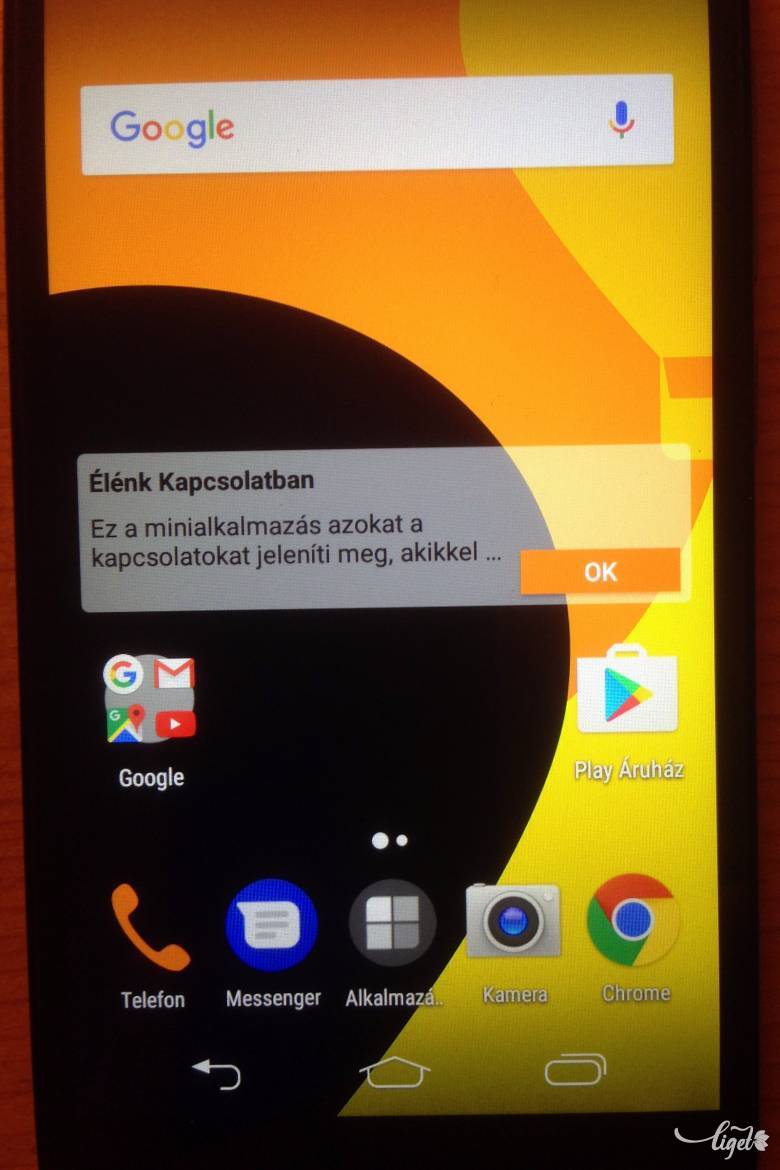 Így néz ki az Android 6.0 Marshmallow alapból •  Fotó: Rédai Attila