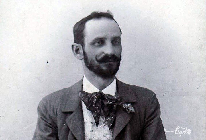 Tamás József fiatalon, egy korabeli fényképen 