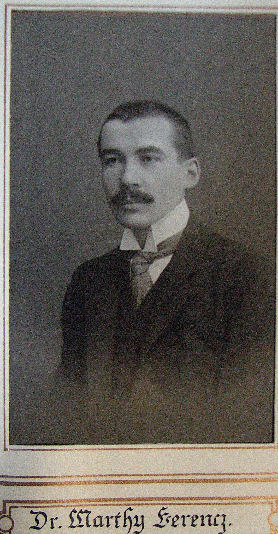 Marthy Ferenc polgármester 