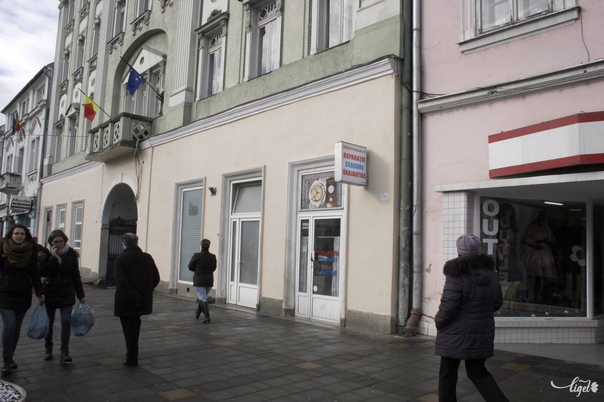 A marosvásárhelyi főtéren, az Apolló-épületben működik a népszerű műhely •  Fotó: Gálna Zoltán