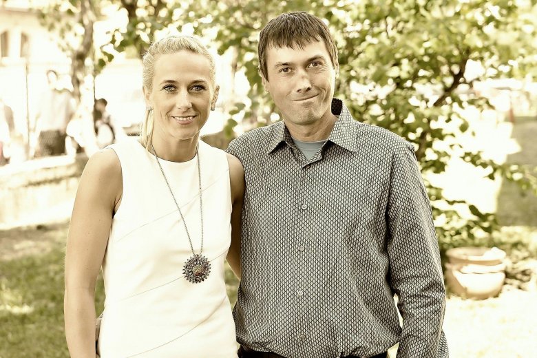 Férjével, Román Csongorral kilenc éve házasodtak össze 