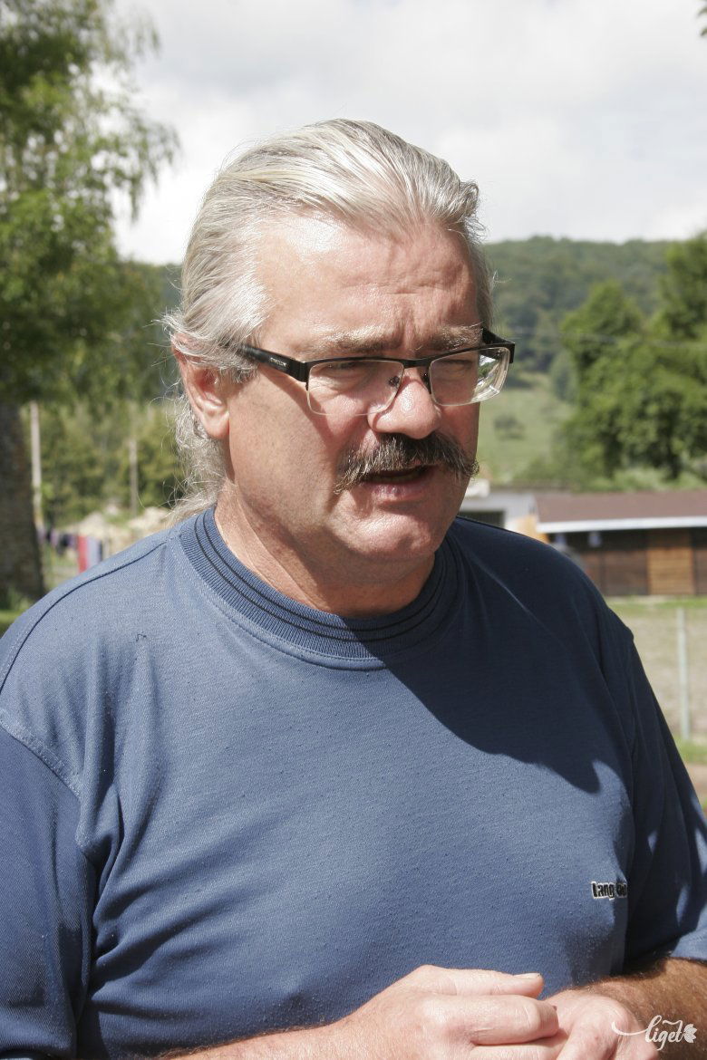 Szőts Béla várkapitány szívesen vállalta a kihívásokat •  Fotó: Gálna Zoltán