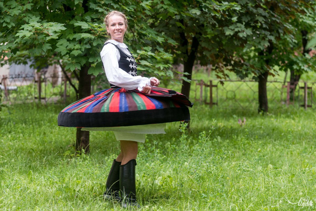 Az Ezer Székely Leány Napjától származik a néptánc szeretete •  Fotó: Veres Nándor