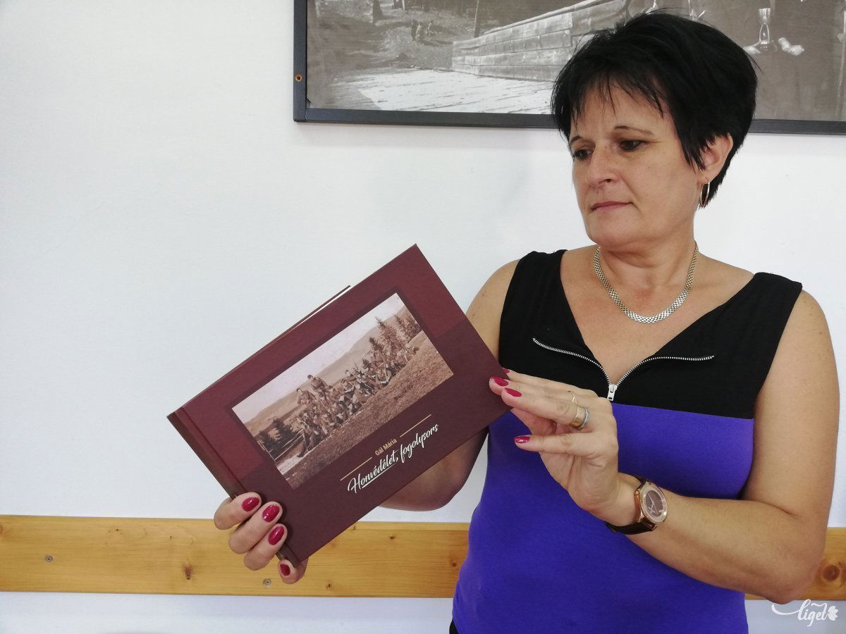 Gál Mária. Több éves kutatómunka előzte meg a kötet megjelenését •  Fotó: Péter Beáta