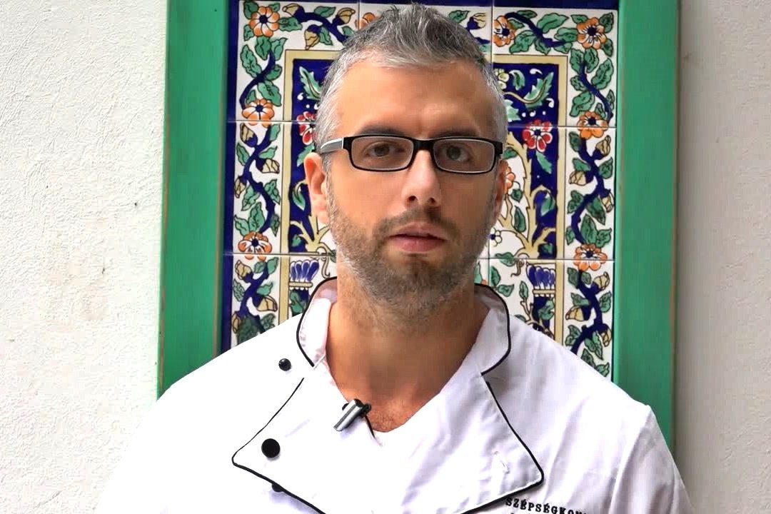 Varga István vegán séf 