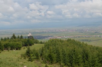 Jézus lába nyoma Gyergyócsomafalván