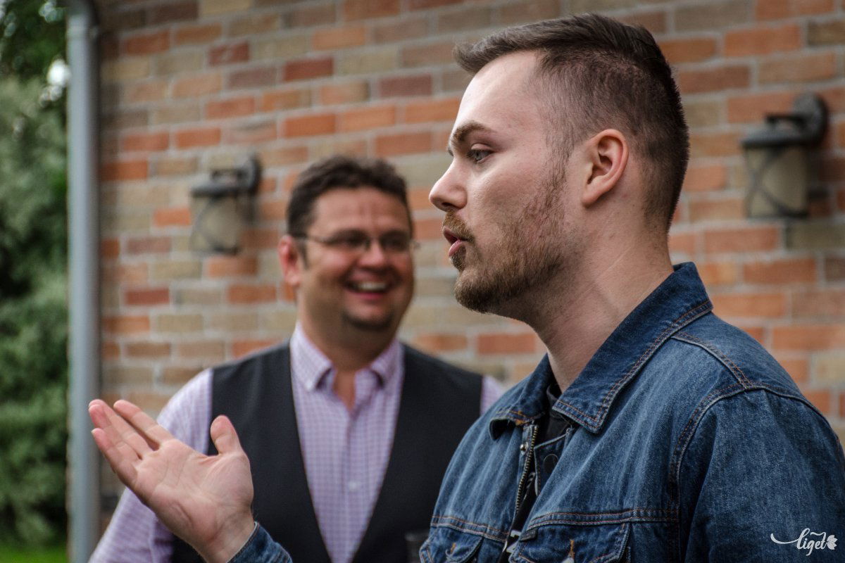 Jónás Balázs szerint Gyula imázsépítésének egyik fő célterülete most Románia •  Fotó: Pinti Attila