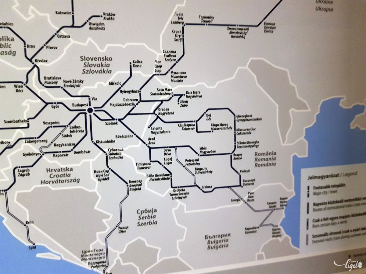 Kis térkép is segítségünkre van •  Fotó: Rédai Attila