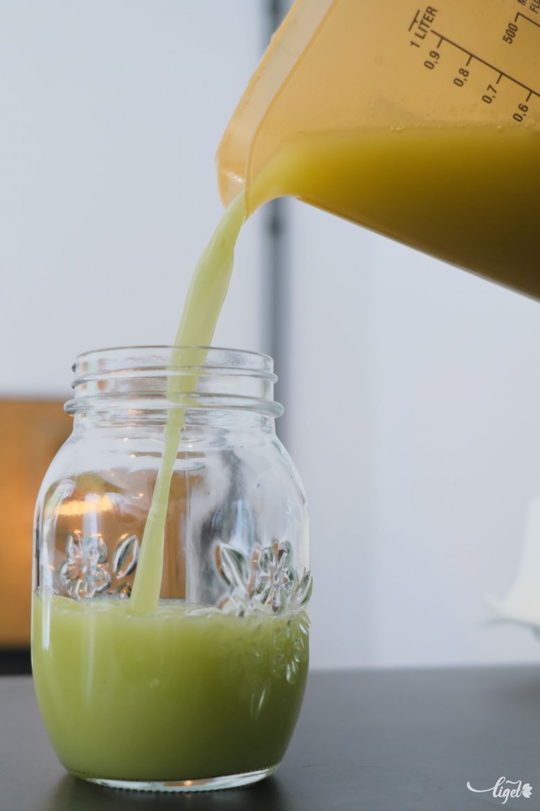 És elkészült a vitaminbomba •  Fotó: Veres Nándor