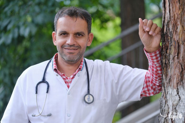 Szaíd Mohammad, a Csíkszeredai Megyei Sürgősségi Kórház allergológus és klinikai immunológus szakorvosa •  Fotó: Veres Nándor