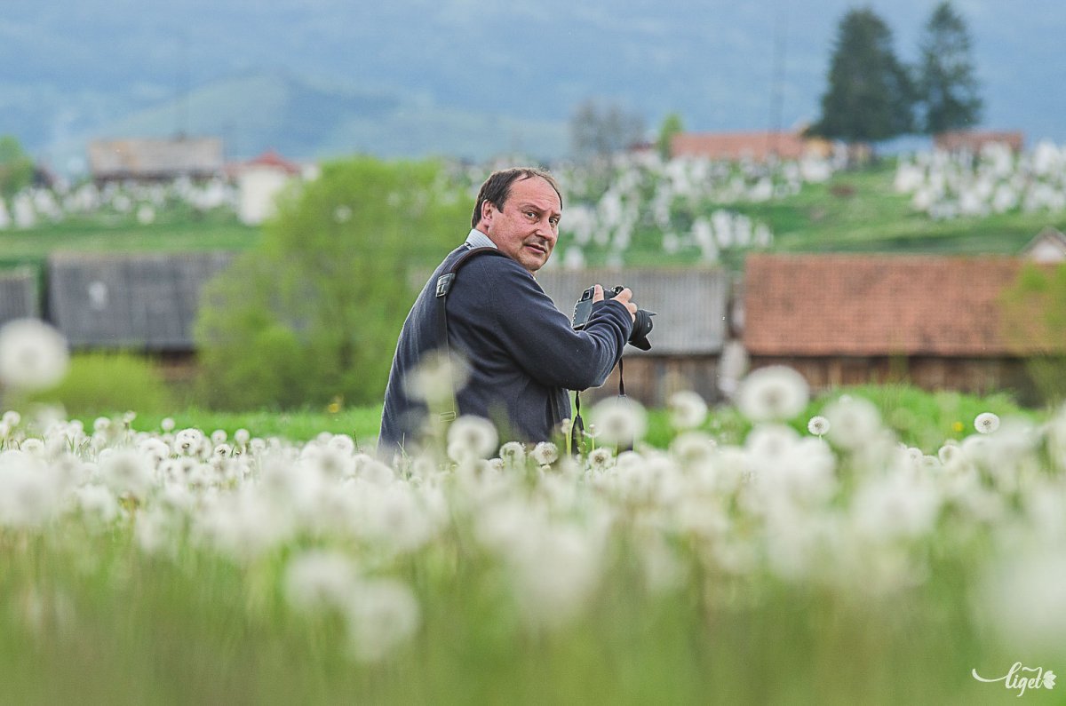 Ádám Gyula fotóművész •  Fotó: Veres Nándor