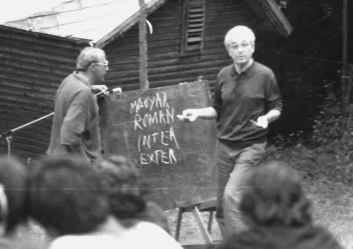 1990, az első tábor •  Fotó: Forrás: Pro Minoritate Alapítvány