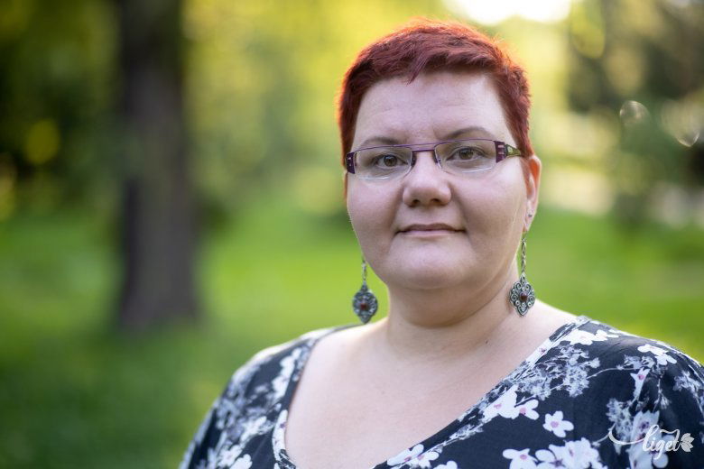 Gedő Mária angol-német szakos tanár, szabadidejében kézműves •  Fotó: Veres Nándor