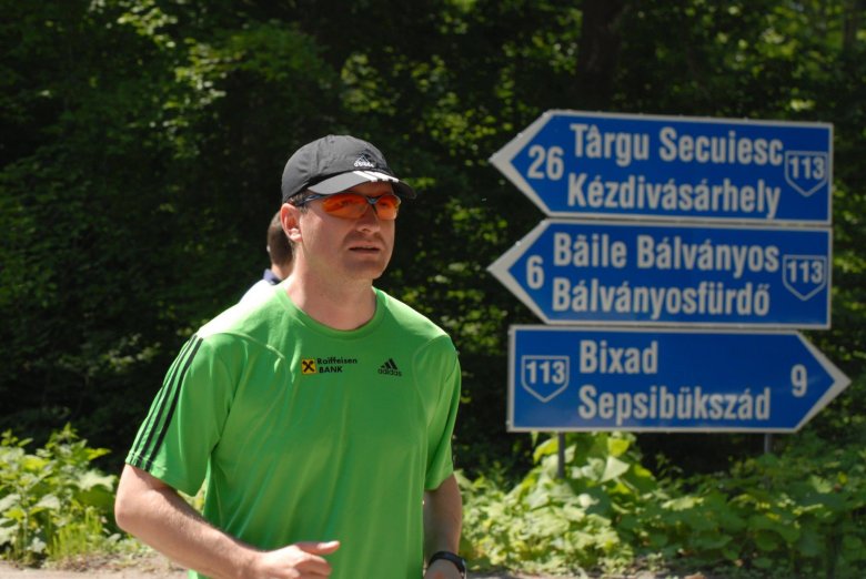 Korodi Attila: szaladás közben felfrissülök, kitisztulnak a gondolataim •  Fotó: Korodi Beáta