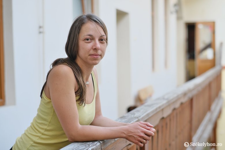 Tomsits Anikó jógaoktató •  Fotó: Veres Nándor