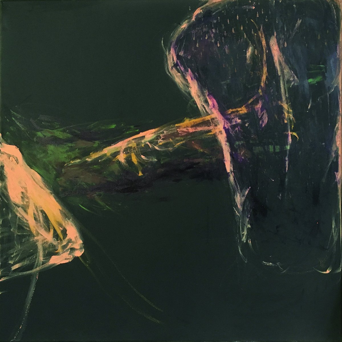 Csillag István - Semmi sem lehetetlen (80 x 80 cm, 2018, akril, vászon) 