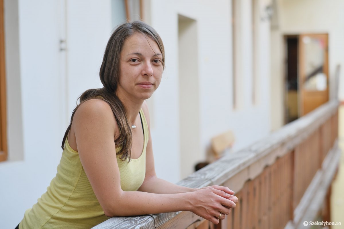 Tomsits Anikó jógaoktató •  Fotó: Veres Nándor