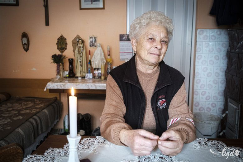Az imádkoztatáshoz egy kicsi bátorság, isteni segítség kell – véli Gál Mariska •  Fotó: Veres Nándor