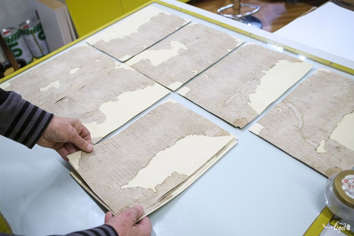 A régi lapok mesélnek, jó megfejteni a titkukat •  Fotó: Veres Nándor