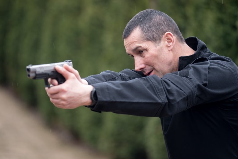 András Róbert rendszeresen jár lövészeti versenyekre, képzésekre •  Fotó: Veres Nándor