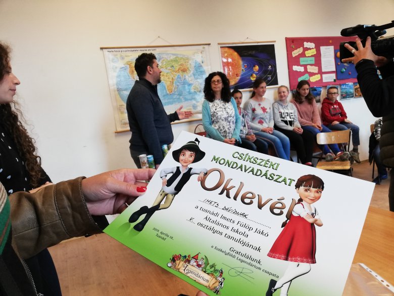 Fontos ismerni a történeteinket - hangsúlyozta Fazakas Szabolcs •  Fotó: Péter Beáta