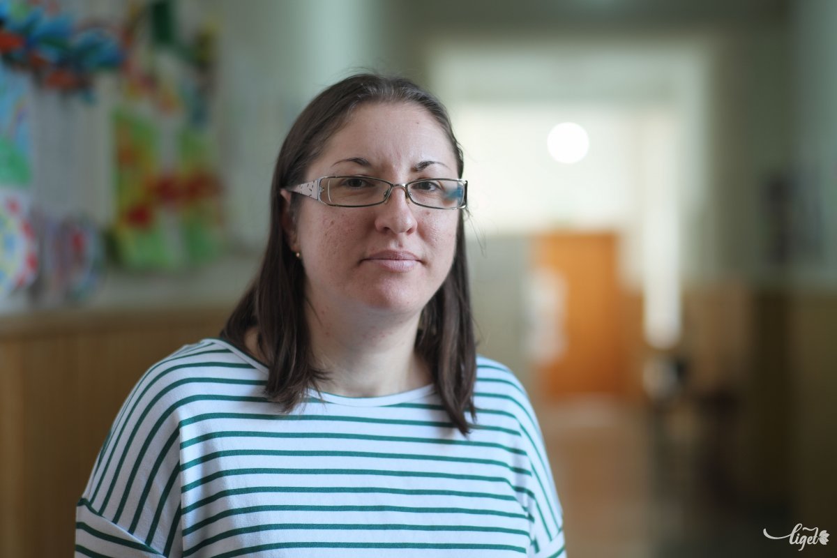 Darvas Hilda gyógypedagógus •  Fotó: Veres Nándor
