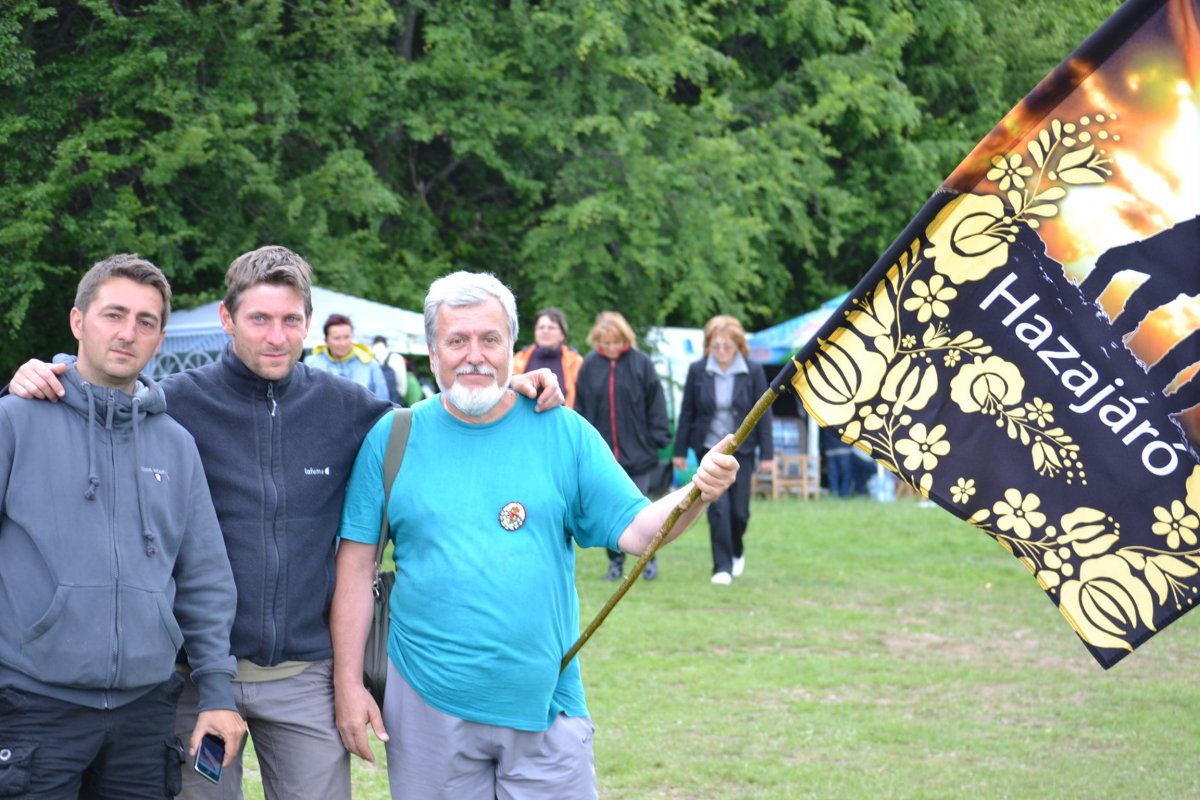 A „hazajárókkal” a csíksomlyói pünkösdi búcsún 