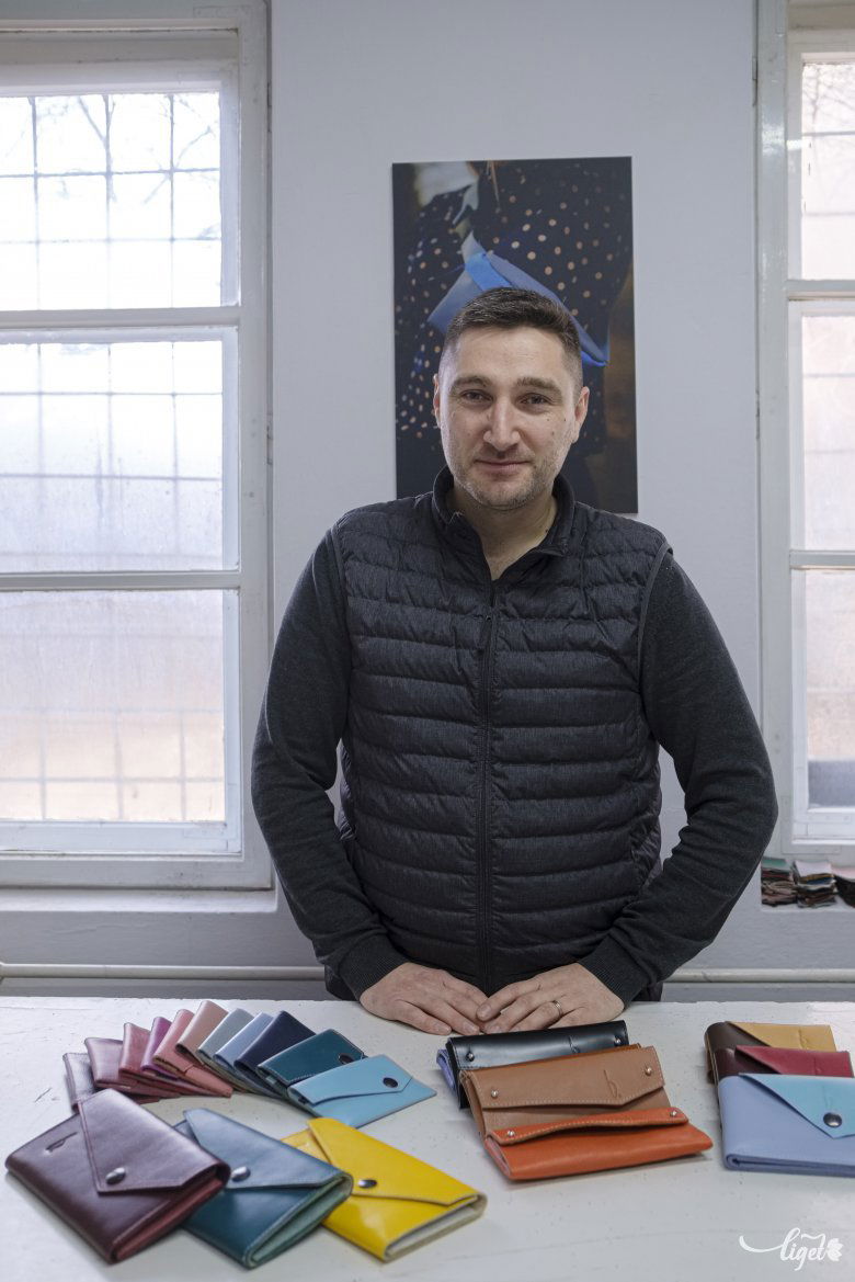 Szereti a letisztult formákat •  Fotó: Veres Nándor