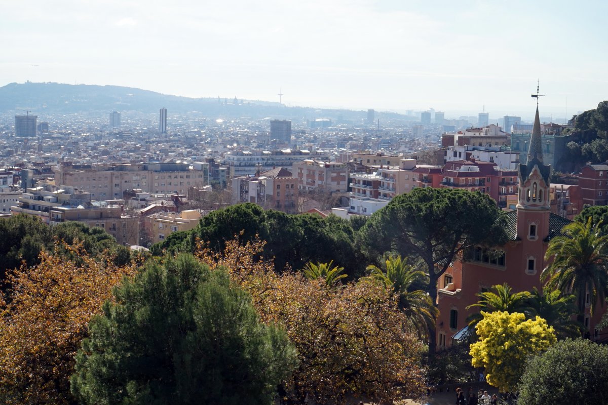 Barcelonai látkép •  Fotó: Deák Szidónia