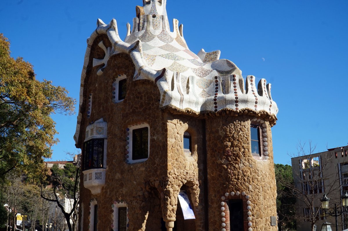 A Güell park – Gaudi másik híres produktuma •  Fotó: Deák Szidónia
