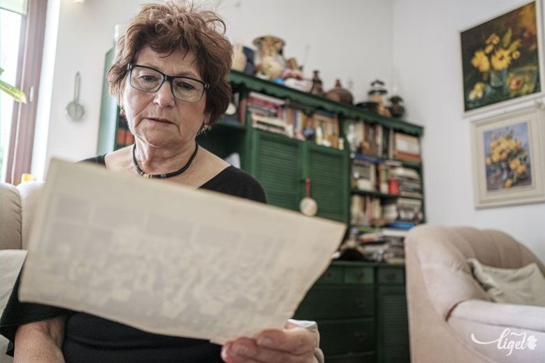 Sprencz Piroska: édesapámat nagyon szerették a faluban, sok gyereket megtanított zenélni •  Fotó: Veres Nándor