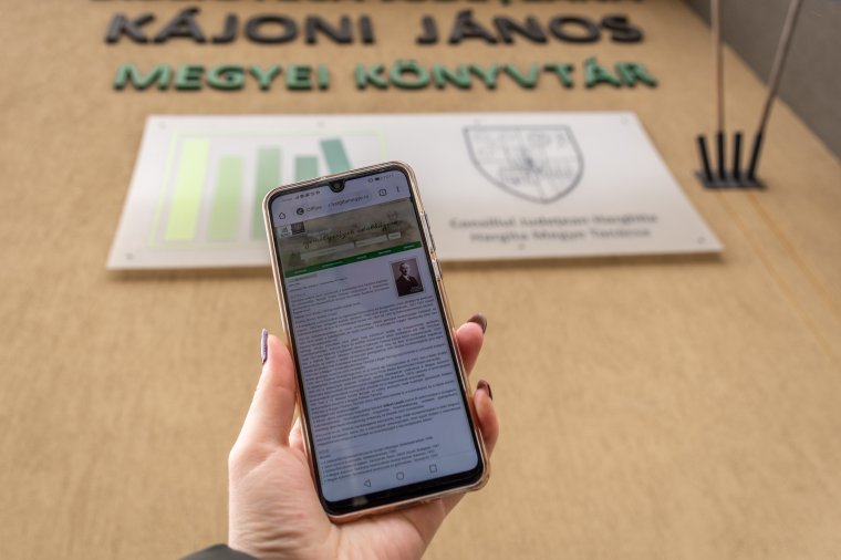 Online adatbázisban neves elődeink