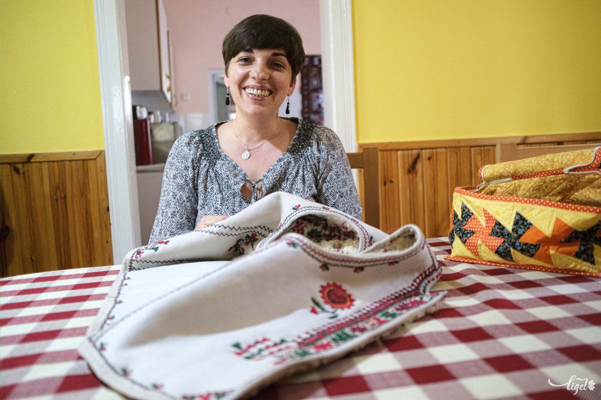 Bodor Mária görbepataki otthonában •  Fotó: Veres Nándor